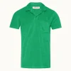 Orlebar Brown Terry Towelling CADDIEGREEN Cheap