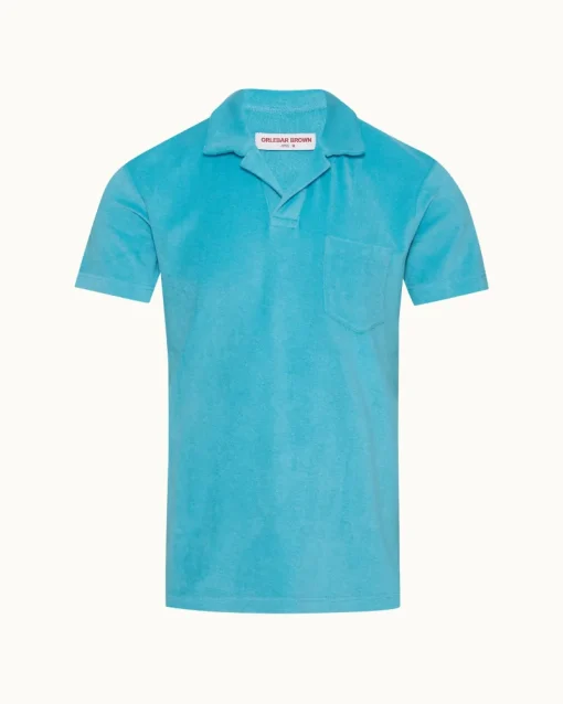 Orlebar Brown Terry Towelling AQUABLUE Store