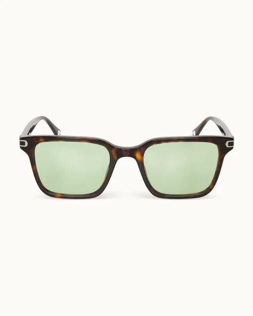 Orlebar Brown The Robbie TORTOISESHELL/GREEN Discount