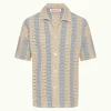 Orlebar Brown Thomas Crochet LIGHTSKYPOOL/WHITESAND Cheap