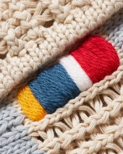 Orlebar Brown Thomas Crochet LIGHTSKYPOOL/WHITESAND Cheap