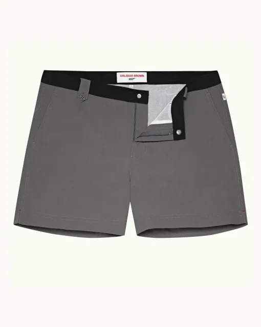Orlebar Brown Thunderball Swimshort BLACK/FOSSIL Best Sale