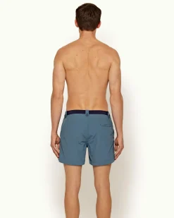 Orlebar Brown Thunderball Swimshort NAVY/CADETBLUE Store